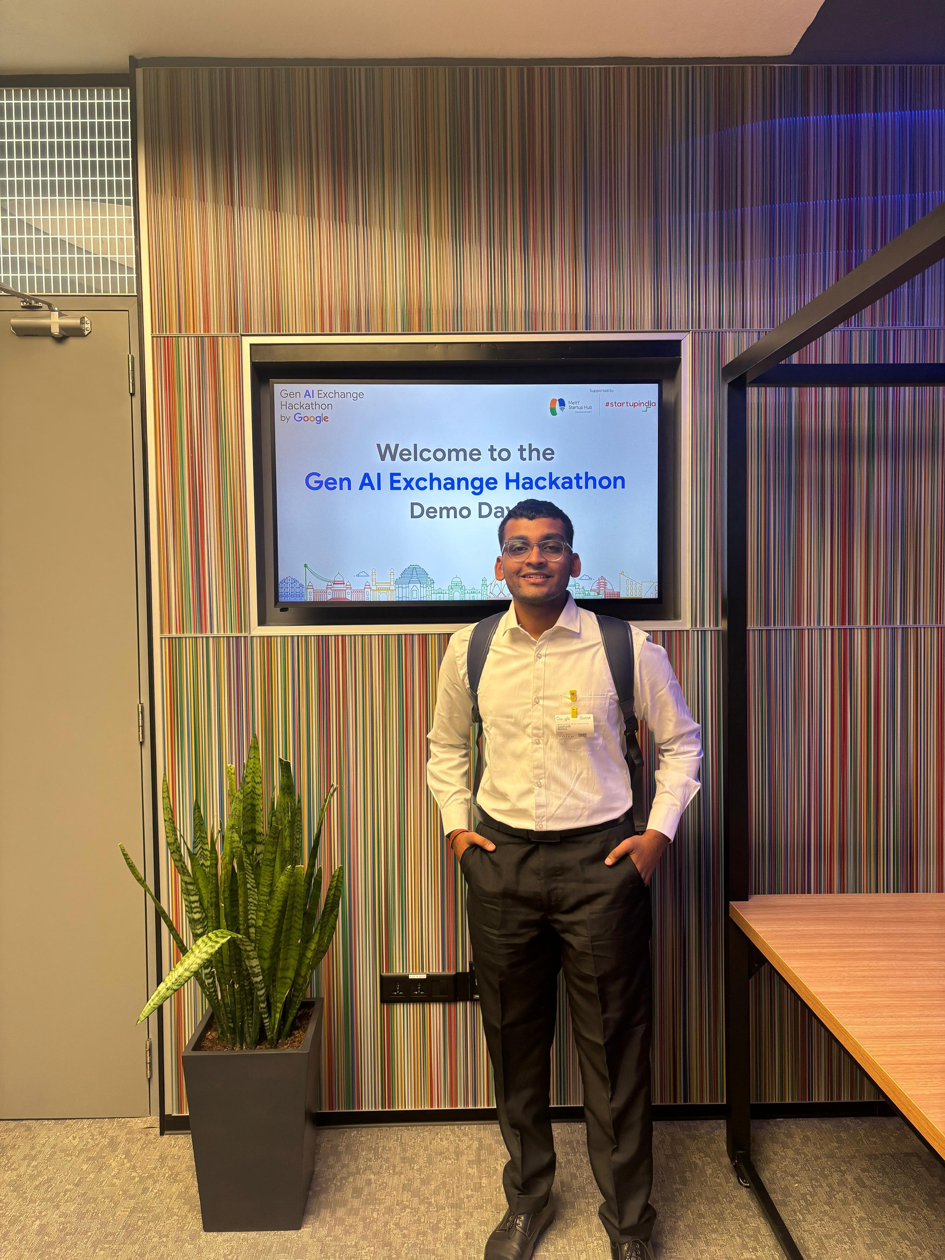 Google GenAI Exchange Hackathon 2024